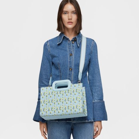 Shopper mediano Amaya azul claro TOUS MANIFESTO-5