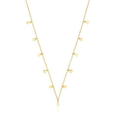 Collar Cool Joy de plata vermeil Dorado Tous-0