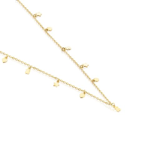 Collar Cool Joy de plata vermeil Dorado Tous-2