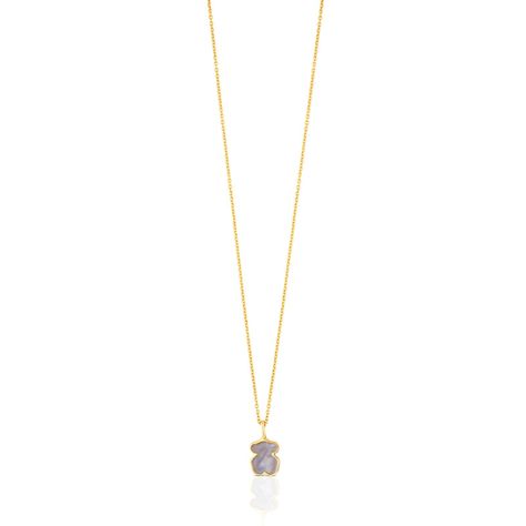 Collar Tous XXS oso de Oro y Nacar-0