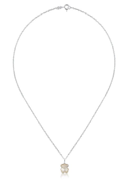 Collar Color de Plata y Nácar Tous-0