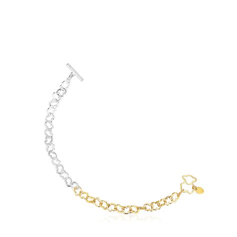 Pulsera bicolor motivo oso Carrusel Tous-0