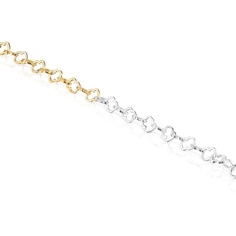 Pulsera bicolor motivo oso Carrusel Tous-2