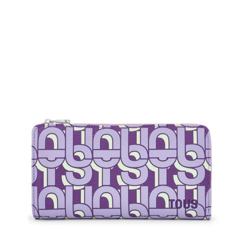 Billetera malva TOUS MANIFESTO-0