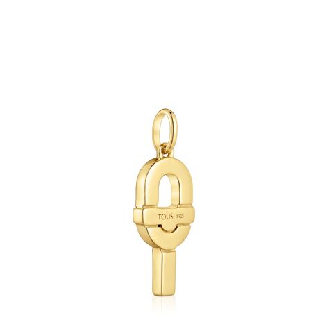 Colgante  baño de oro 18 kt sobre plata TOUS MANIFESTO-2