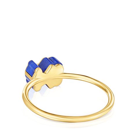 Anillo motivo oso de oro y lapislázuli TOUS 1950-2