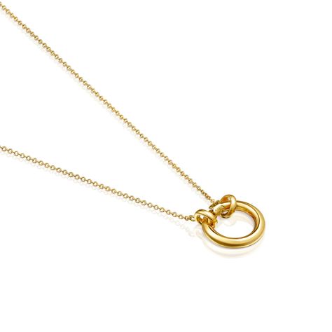 Collar pequeño Hold de Plata Vermeil Tous-2