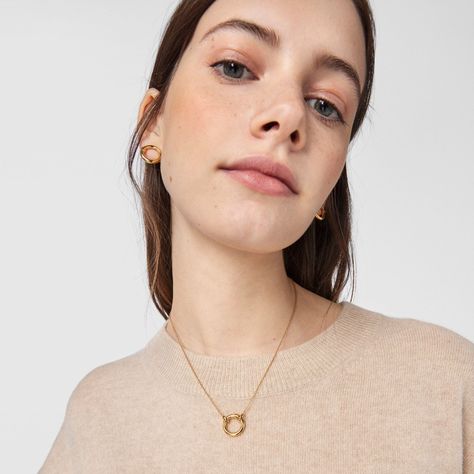 Collar pequeño Hold de Plata Vermeil Tous-3