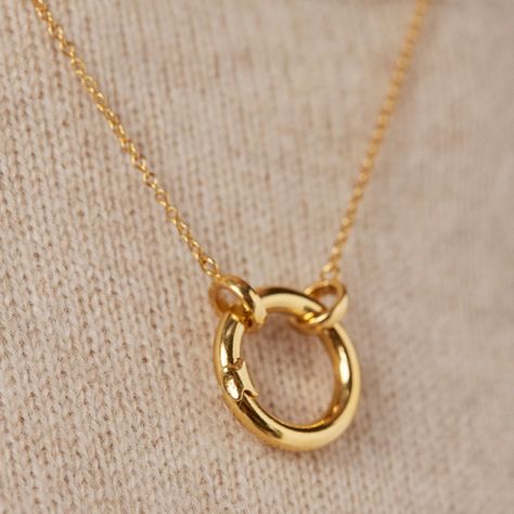 Collar pequeño Hold de Plata Vermeil Tous-4