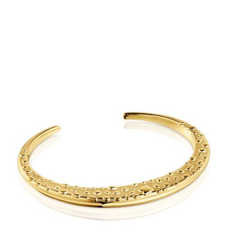 Pulsera con baño de oro 18 kt sobre plata Dybe-0