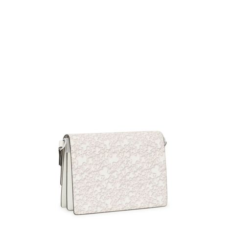 Bandolera mediana Audree gris claro Kaos Mini Evolution-1