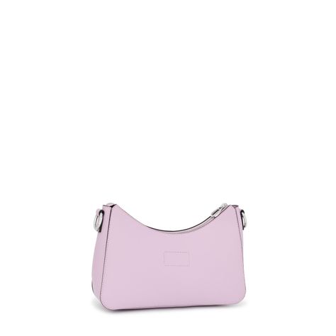 Bolso Bandolera baguette malva TOUS Sylvia-1