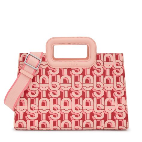 Shopper mediano Amaya coral TOUS MANIFESTO-0