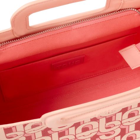 Shopper mediano Amaya coral TOUS MANIFESTO-2