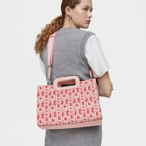 Shopper mediano Amaya coral TOUS MANIFESTO-4