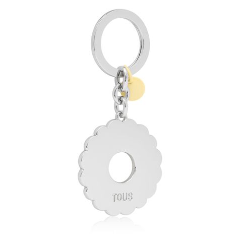 Llavero amarillo TOUS Circle Logo-1