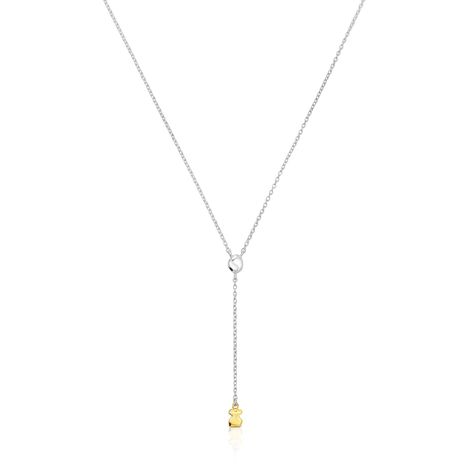 Collar bicolor con oso Joy Bits Tous-0
