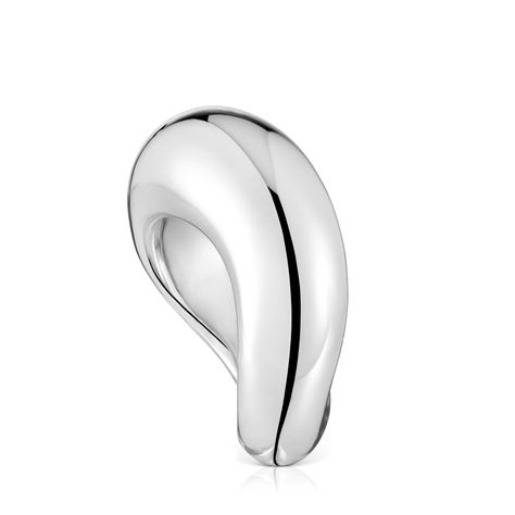 Anillo mediano de plata Galia Basics-0