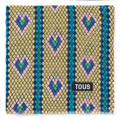 Foulard de modal amarillo TOUS Lamba-0
