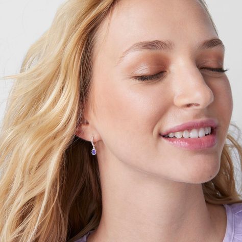 Aros Cool Color de plata y amatista Tous-5