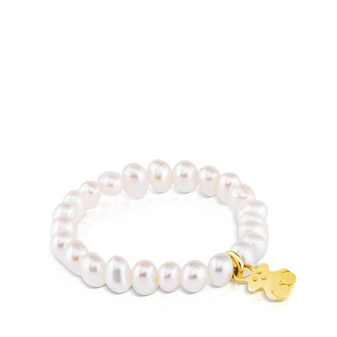 Anillo de oro y perlas cultivadas TOUS Pearls-1