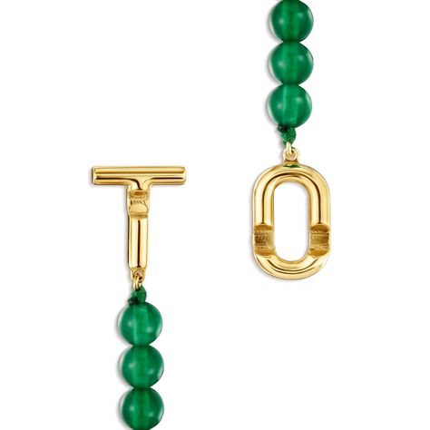 Pulsera con baño de oro sobre plata y calcedonias tratadas -2