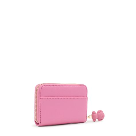 Monedero rosa oscuro TOUS Brenda-1