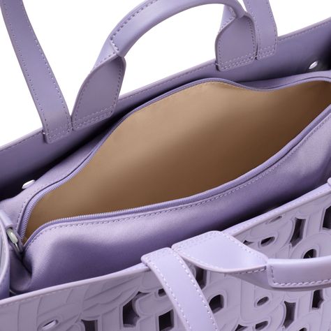 Shopper grande Amaya lila oscuro TOUS MANIFESTO CUT-2