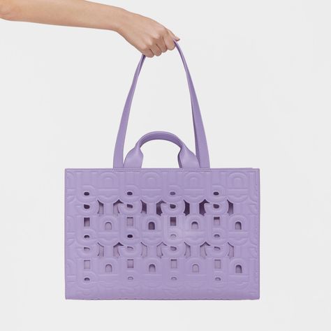 Shopper grande Amaya lila oscuro TOUS MANIFESTO CUT-5