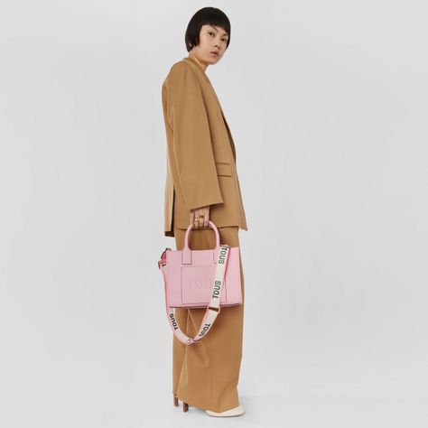 Bolso Shopping mediano Amaya rosa TOUS La Rue-2