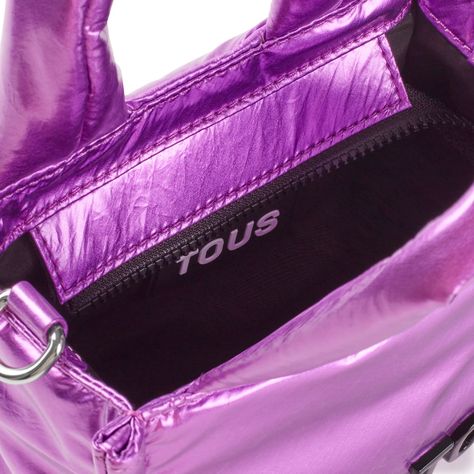 Mini bolso City lila TOUS Party-2
