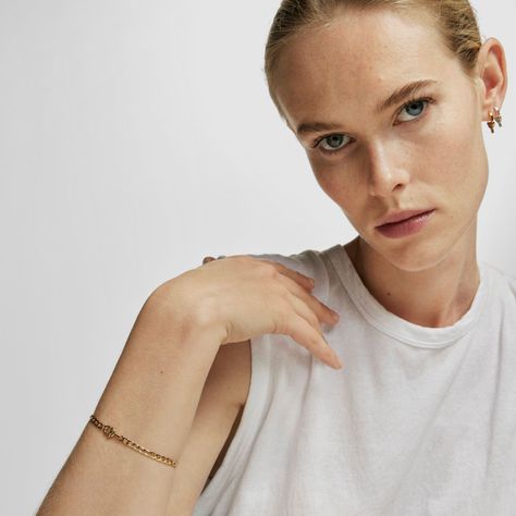 Pulsera con baño de oro 18 kt sobre plata TOUS MANIFESTO-5