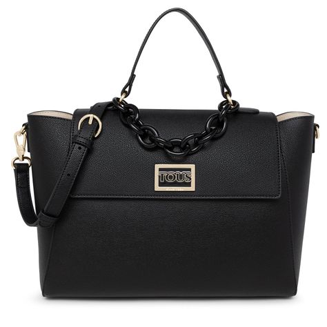 Bolso City grande negro Funny Tous-0