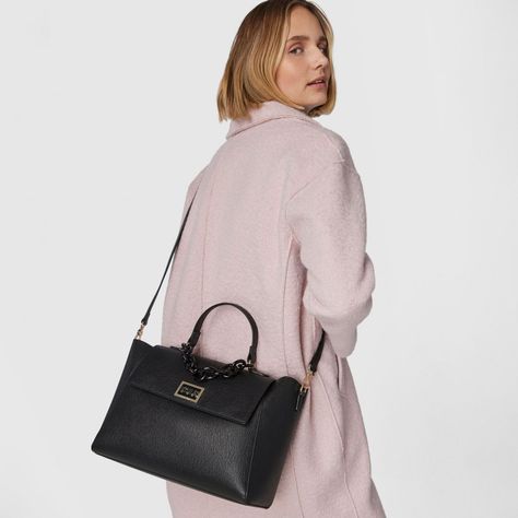 Bolso City grande negro Funny Tous-5