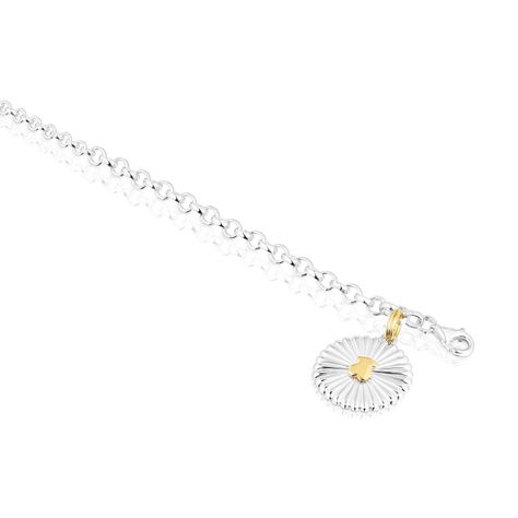 Pulsera de plata y plata vermeil oso Iris Motif Tous-2