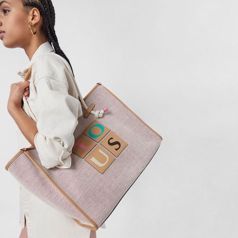 Bolso Capazo grande rosa TOUS Yummy-3