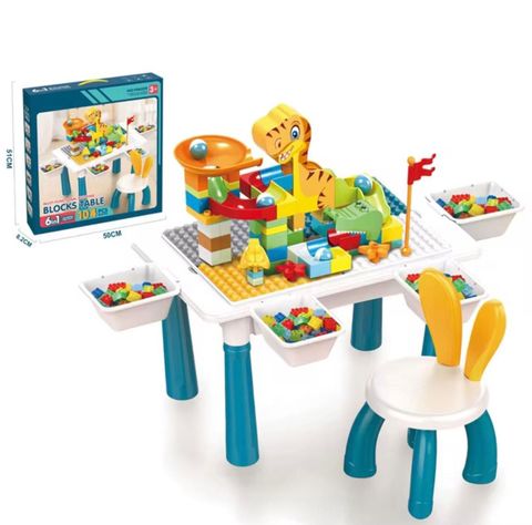 JUEGO DIDÁCTICO MESA BLOQUES DE CONSTRUCCIÓN MULTIFUNCIÓN-1