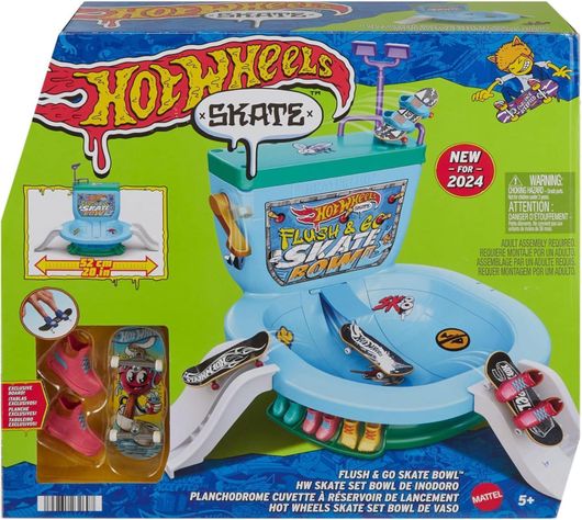 PISTA DE JUGUETE - HOT WHEELS SKATE - SET BOWL MULTICOLOR-0