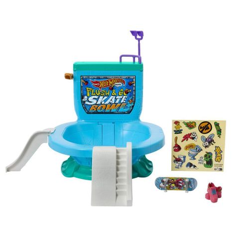 PISTA DE JUGUETE - HOT WHEELS SKATE - SET BOWL MULTICOLOR-1