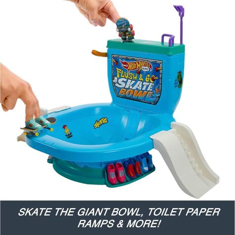 PISTA DE JUGUETE - HOT WHEELS SKATE - SET BOWL MULTICOLOR-2