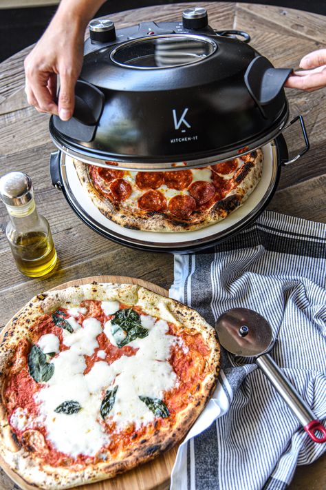 Horno Pizza a la Piedra Black Edition-1