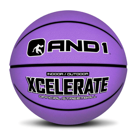 Balón And1 Xcelerate Basketball Lila-0