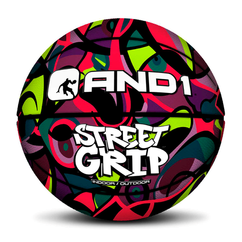 Balón de cuero And1 Street Grip Basketball Multicolor-0