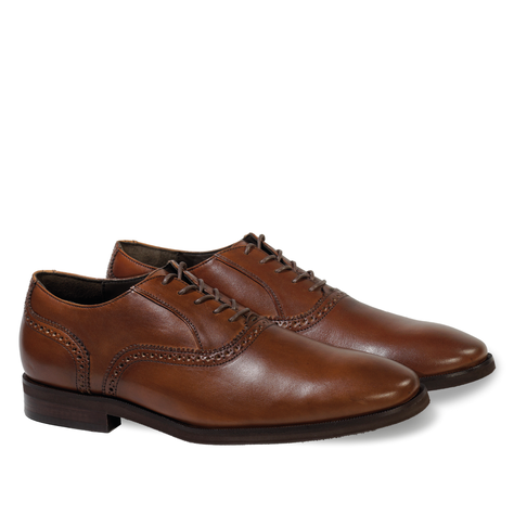Zapato Cuero Hombre Golden Gate Light - Avellana-0