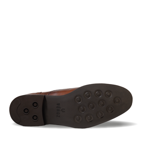 Zapato Cuero Hombre Golden Gate Light - Avellana-3