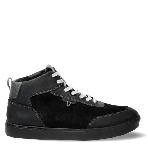 Zapatilla Mid Cuero Hombre Véroz Trend Mid Light - Negro-0