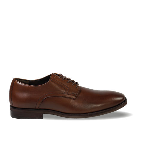 Zapato Cuero Hombre Manhattan Light - Cafe-1