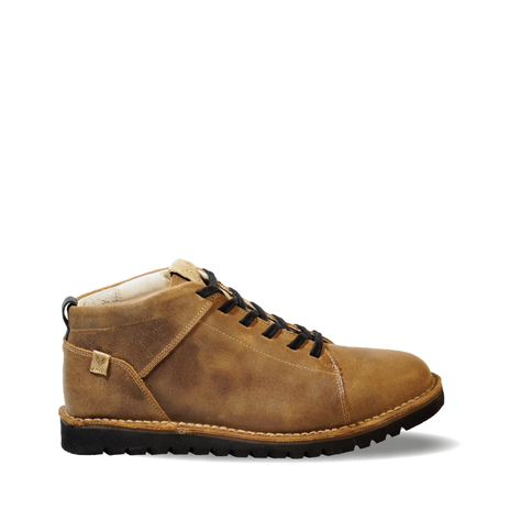 Zapato Mid Cuero Hombre Véroz Milenio Mid Light - Tabaco-0