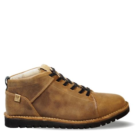 Zapato Mid Cuero Hombre Véroz Milenio Mid Light - Tabaco-0