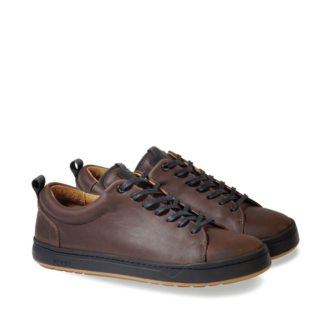 Zapatilla Cuero Hombre Rialto - Chocolate-0
